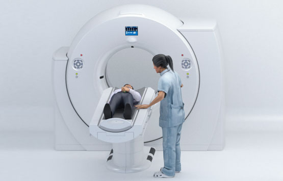 Computer tomography device
