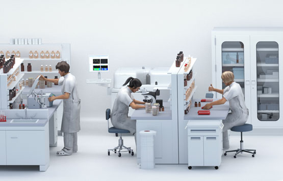 Laboratory technology device